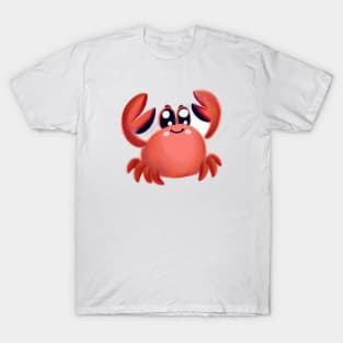 Cute Crab Drawing T-Shirt